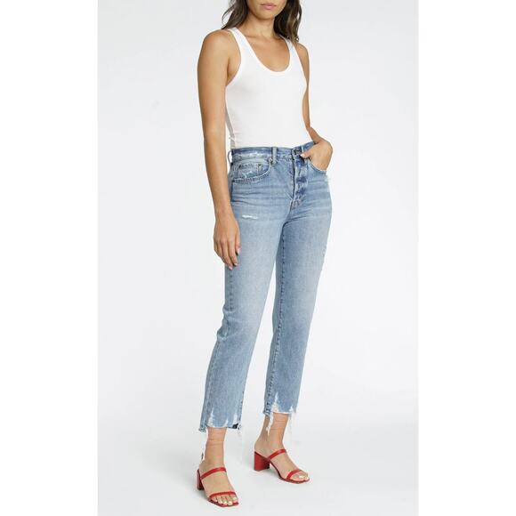 Pistola Charlie High Rise Straight Leg Jeans Size 27 in Ruthless - Picture 11 of 11